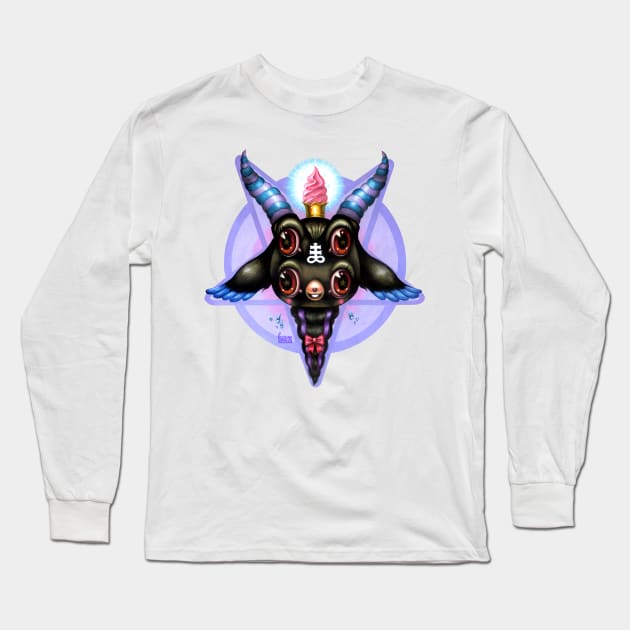 Harajuku Baphomet Long Sleeve T-Shirt by Kurono 